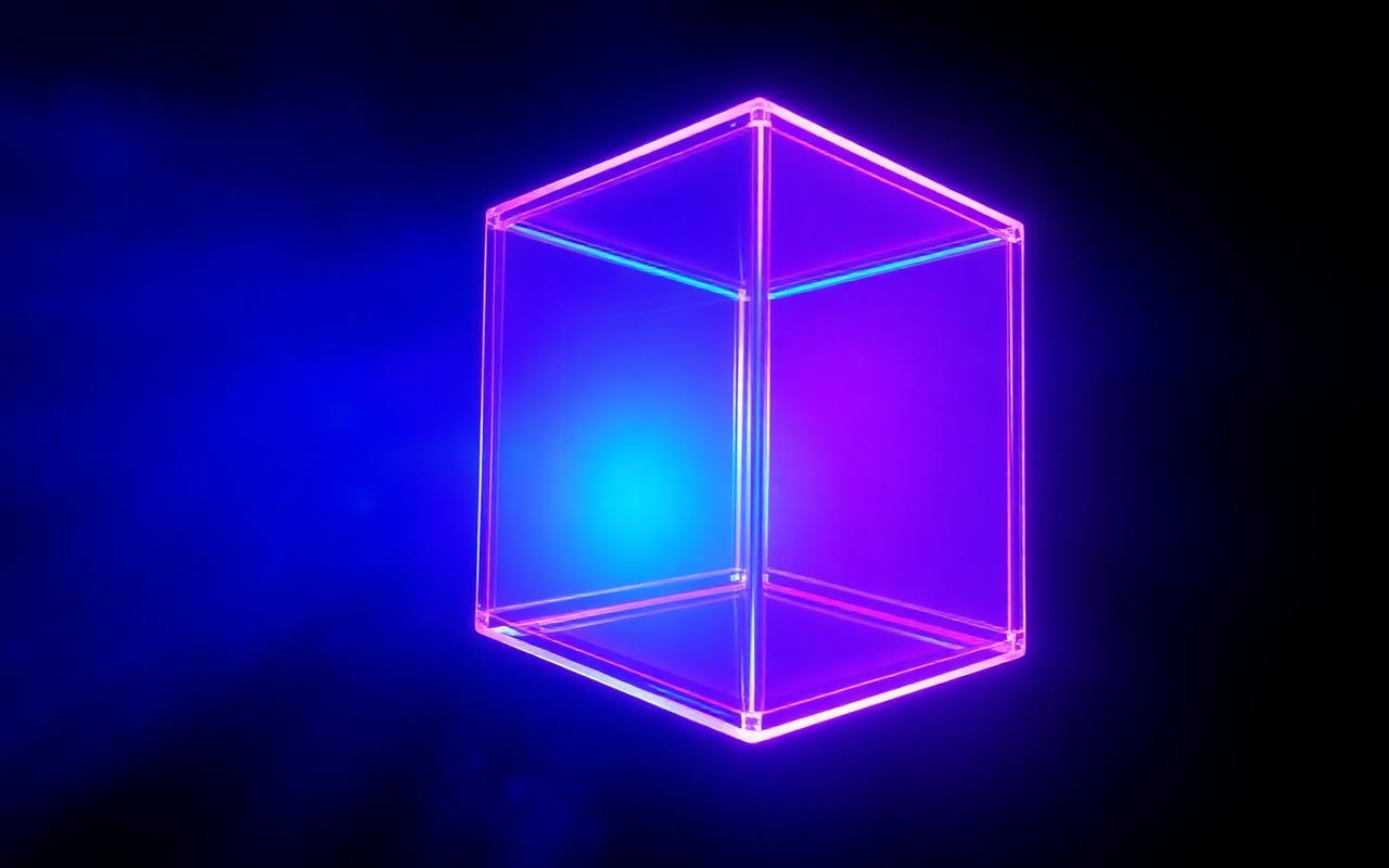 Nebula 3D full site template preview